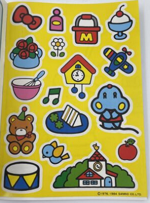 Hello Kitty Coloring Book with Stickers stickers.png