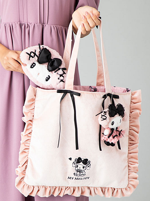My Melody Mascot Holder on bag.png