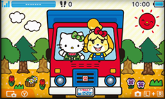 Hello Kitty and Isabelle top screen.png