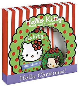 Hello Kitty Book Ornament Hello Christmas.png