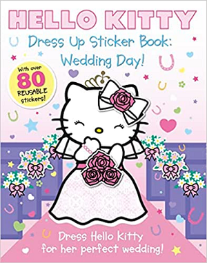 Hello Kitty Dress Up Sticker Book Wedding Day.png