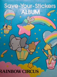 Rainbow Circus sticker album.png