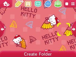 Hello Kitty plays with origami touch screen.jpg