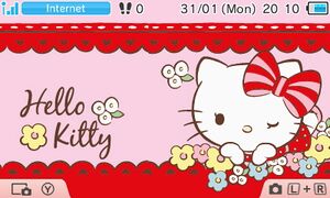 Hello Kitty during Spring top screen.jpg
