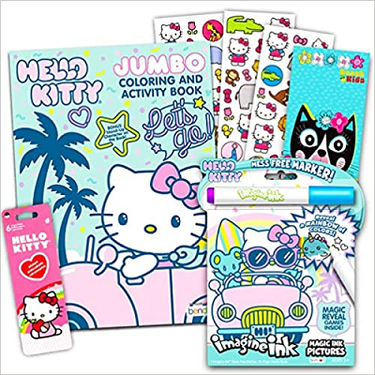 Hello Kitty Jumbo Coloring and Activity Book - Sanrio Wiki