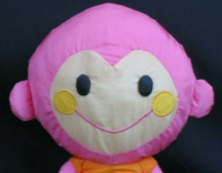 Chi Chai Monchan had a pink plush toy depicting him with a flower shirt.