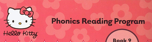 Hello Kitty Phonics Reading Program Book logo.png